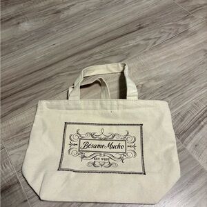 Cream Tote Bag